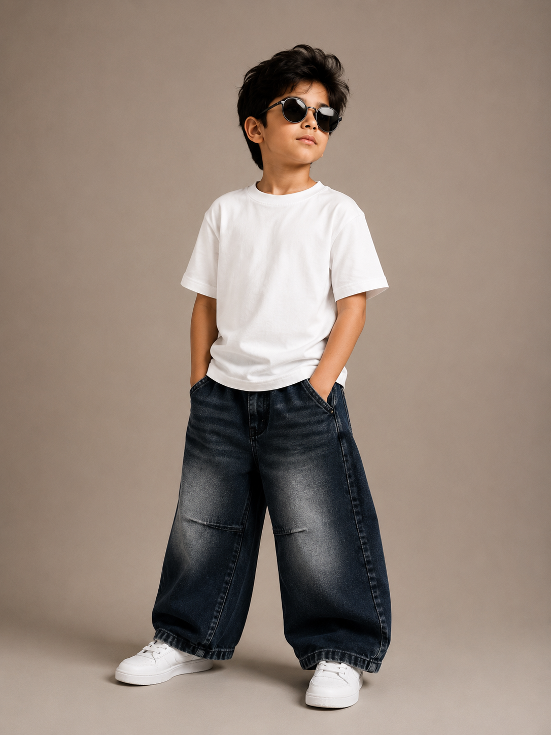 Soft Denim Pants