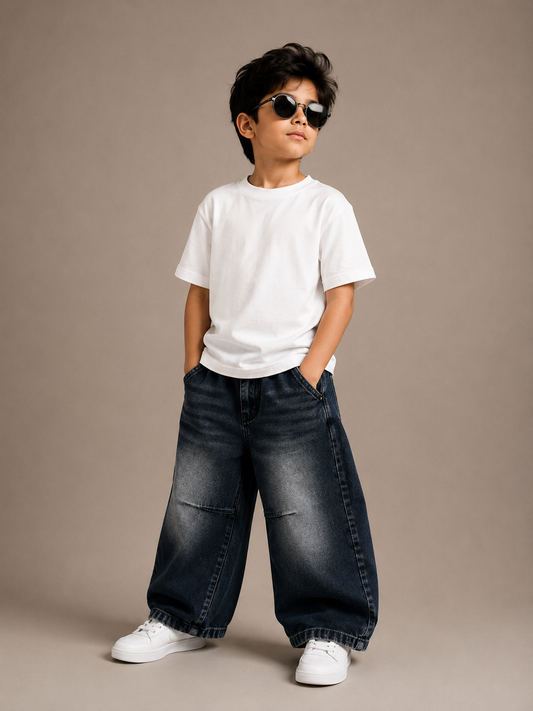 Soft Denim Pants